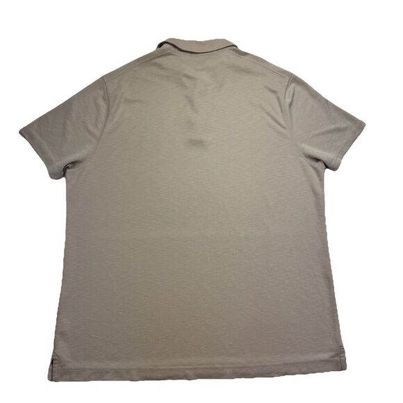Ocean & Coast Men's XL Tan Polo Shirt Short Sleeved Modal Blend Soft - Picture 3 of 9